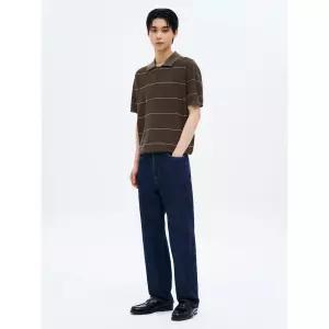 에잇세컨즈 원톤 워싱 스트레이트 데님 팬츠 블루 455321EP4P 4923379