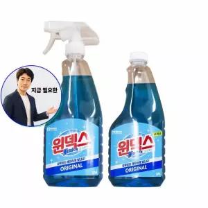 지금 필요한 리필 청소 본품 윈덱스 유리세척제