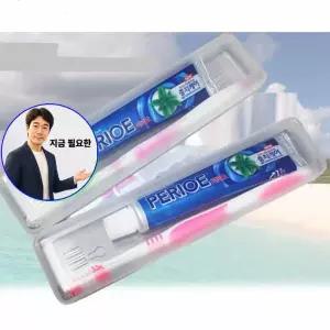 지금 필요한 여행용 치약칫솔세트 페리오 여행용세트 5개 휴대용 묶음판매