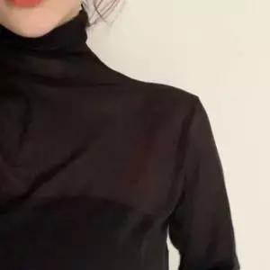 블라우스 이너 망사 티셔츠 레이어드 시스루 꼬박이
