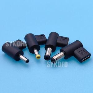 USB C PD to DC 전원 커넥터, 범용 5V 타입 잭 플러그 충전 어댑터 컨버터, 라우터 태블릿 선풍기, 2 개