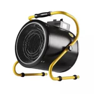 하우스용 온풍기 비닐하우스 농막 타입 그레이 공업용 돈사 열풍기 스타일 220V 온풍 1 2KW/220V PTC 퀵타임 메탈바디 업