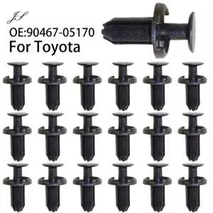 20Pcs 자동차 범퍼 커버 레일 클립 90467-05170 Toyota CHR Venza Sienna Prius Corolla Avalon Scion