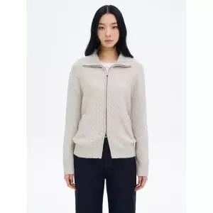 에잇세컨즈 케이블 카라넥 카디건 베이지 32515ALY1A 4684306