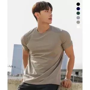MALDEN 스탠다드 머슬핏 무지 티셔츠