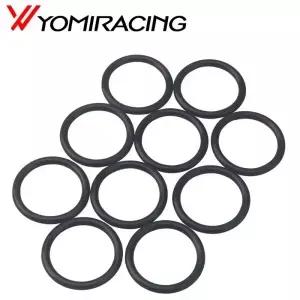 YOMI Unicersal 1PCS/4PCS/10PCS 검은 색 자동차 범퍼 퀵 릴리스 패스너 밴드 O 가스켓 고무