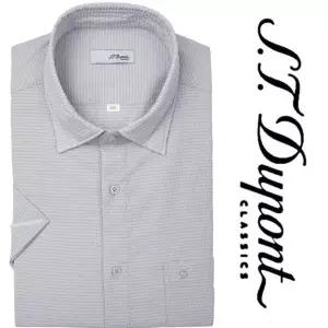 [갤러리아] [듀퐁]26년S/S(일반핏/반소매)폴리써커셔츠, SE6MM11HS122SGY  A