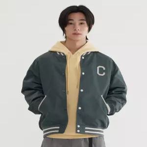 커버낫 C 로고 바시티 Khaki 4756646