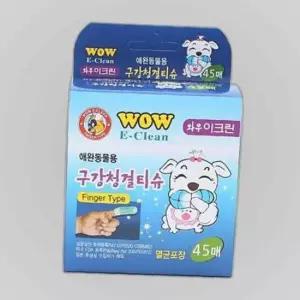 애견 구강청결 손가락티슈 45매 강아지 티슈 치아