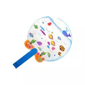 유치원 계절수업 체험학습 여름미술 바다꾸미기 여름피리부채만들기 5개