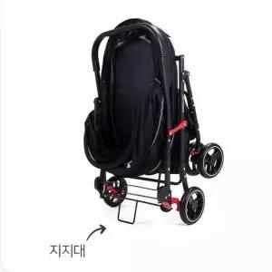 회전바퀴 간편접이식 반려견전용 유모차 Y57101 가벼운 50564653)