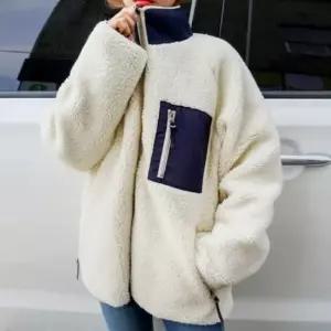 셀럽하우스 양면 양털 자켓 후리스 집업점퍼 여성아우터 패션룩