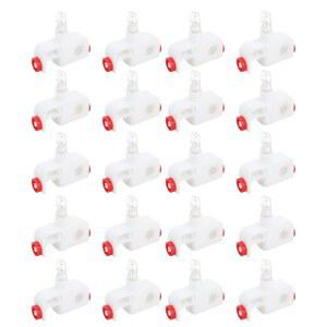 브리니 리버 20PCS 42X31MM 수직 블라인드 캐리어 후크 러너 5인치 127MM 블라인드용
