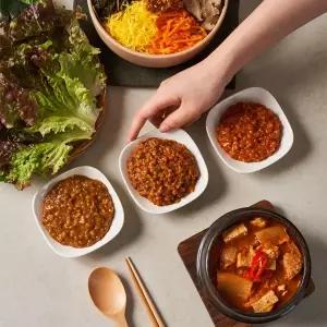 백년본가 만능 보리장 오리지널500g+매콤땡초500g+우렁이500g 3종