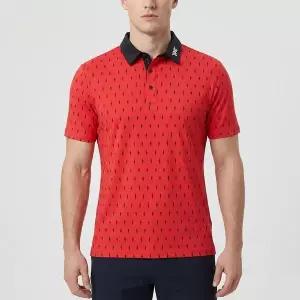 PXG C액트US 프린트폴로 ME23ATP1-33A 남성 캑투스 553797