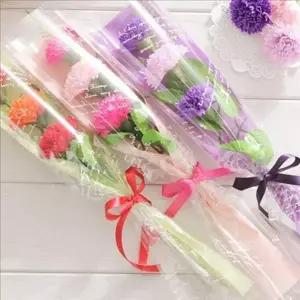 카네이션 어버이 날 꽃다발 감사 스승의날 꽃다발 세송이 바구니