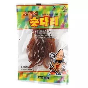 오징어숏다리20g/한양식품x10ea