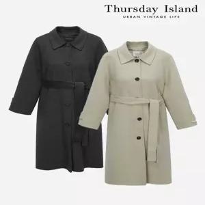 써스데이아일랜드Thursday Island 벨티드 싱글 핸드메이드 코트T238MCT259W2488697