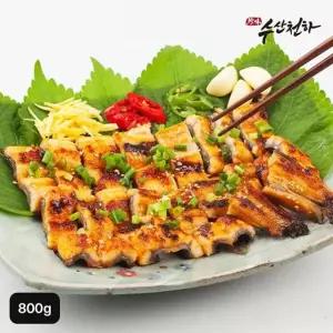 수산천하 힘찬 고창 민물 장어 800g(4~6미)+초절임생강 1봉