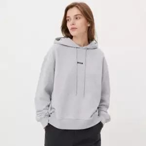 MSGM 마이크로 로고 후드 티셔츠 2000MDM509 200004 94)