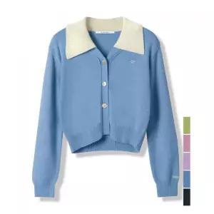 [매장정품] VIVACIOUS Sailor Collar Knit Cardigan_5Colors VV43CD06 2248143