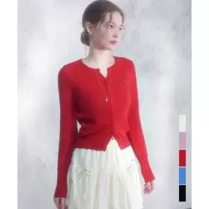 [매장정품] VIVACIOUS 이브레스 와이넥 버튼 니트 가디건_5Colors VV61KN01 2248099