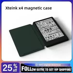 XTEINK X4 Eink 전자 리더용 마그네틱 케이스 멀티 컬러 선택 보호 액세서리 교체 블랙/그레이/핑크