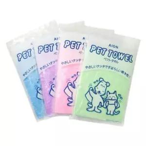 소프트 펫타올 1P 반려동물 수건 코셀 목욕 색상랜덤