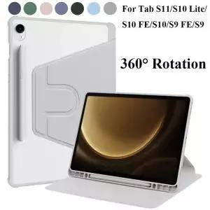 삼성 탭 S11/S10 / S9 FE S10 Lite 10.9인치 11인치 호환 케이스 360도 회전 보호 커버