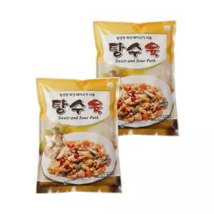 성원 명절 한입 도매 알뜰 냉동 야식 반조리 튀김 냉동 탕수육 1kg 2개