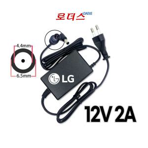 LG모니터 WX2286L W2486L-PF W2486LV WX2286 W2286L W2286L-PF W2286LV 전용12V 2A 국산어댑터(파워코드포함)