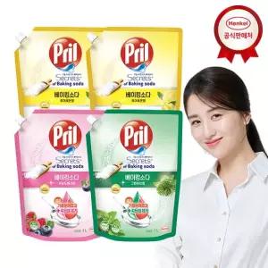 헨켈 프릴 베이킹소다 1000ml x4개 주방세제
