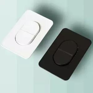 진흥전기 J시리즈 디자인 스위치 2구 1로 무로고 2colors