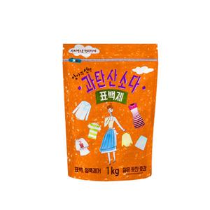애경) 엄마의선택 과탄산소다 가루표백제 1kg x1개