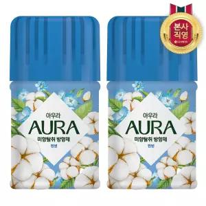 아우라 미향탈취 400ml 린넨향 2개