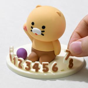 카카오프렌즈 피규어 차량 주차번호판 춘식이