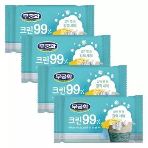 무궁화 크린99% 세탁비누 230g X 4개