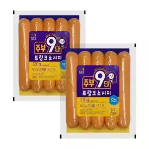 목우촌 주부9단 프랑크 소시지 230g 2개