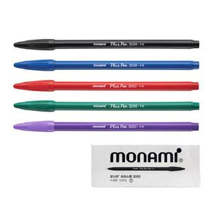 모나미 프러스펜 0.4mm 수성 사인펜 문구 사무용품 1타 12개입