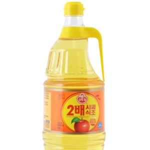 2배사과식초 1.8L 발효 요리초 2배식초 1.8 대용량 A3831