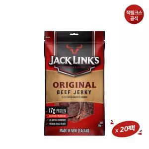아트박스/잭링크스 잭링크스 오리지널 100gX20팩 육포 소고기육포