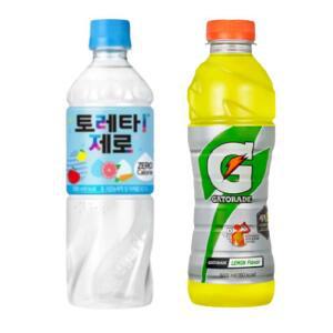 한번에먹자쇼핑몰 이온음료 토레타 제로 500ml 10개 + 게토레이 600ml 10개 / 총 20개