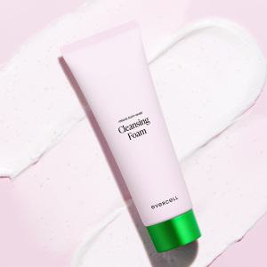 차바이오 마이크로 턴오버 클렌징폼 120ml 히알루론산 비타민E 함유 줄기세포 화장품