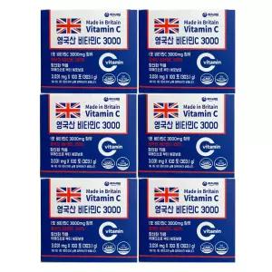 힐링 영국산 비타민C 3000 3.031g x 100포 6개 / 써클