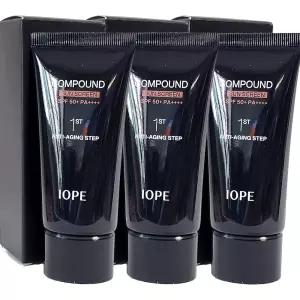 아이오페 맨 컴파운드 선스크린 SPF50+PA++++ 50ml x3개