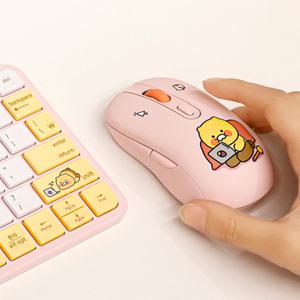 카카오프렌즈 춘식이 무소음 무선 마우스 (열공)