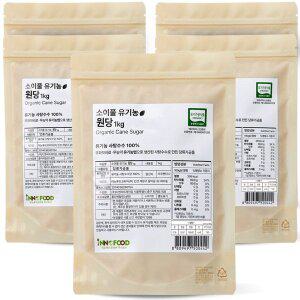 [다온푸드][소이풀] 유기농 원당 1kg x5봉