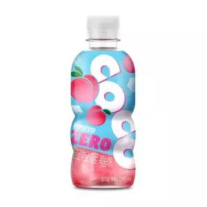 NEW 팔도 신제품 코코뿌요제로 복숭아맛 280ml 24개