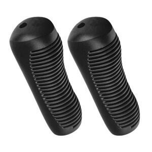 2pcs 잔디 트랙터 데크 리프트 핸들 532411555 깍는 기계 정원 전동 공구 액세서리용 고무 손잡이 교체
