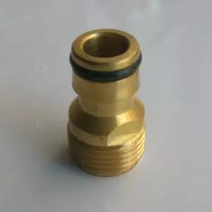 황동 수나사탭 수도꼭지 연결구 20mm 호스 연결 커넥터